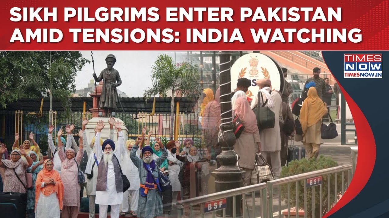 Gurpurab: Sikh Pilgrims Enter Pakistan Amid Tensions| India Monitors Guru Nanak Jayanti 'Jatha'