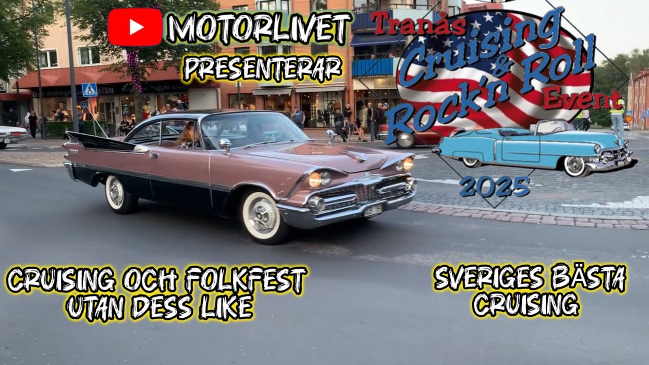 Tranås Cruisingen 2025 part 1, en av Sveriges bästa cruisingar 🇺🇸🥰