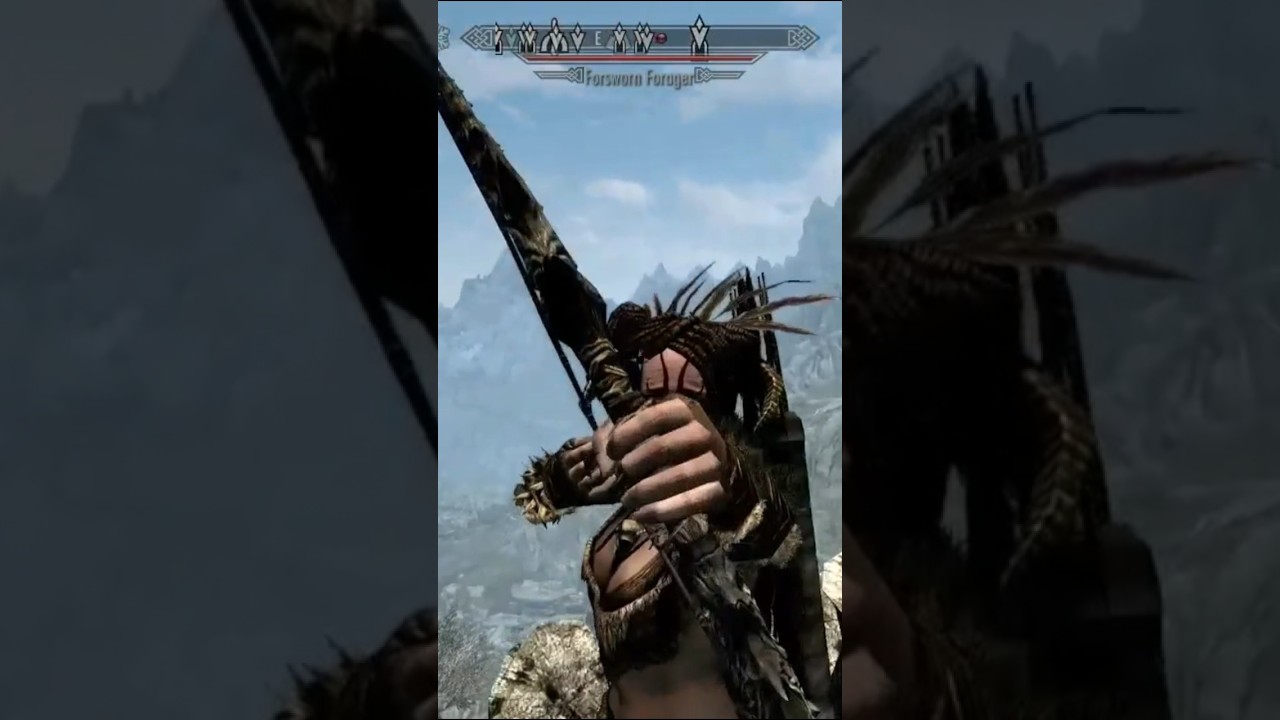 Забавный момент в Skyrim... 