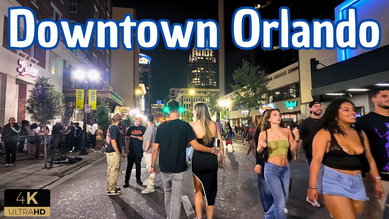 Downtown Orlando at Night