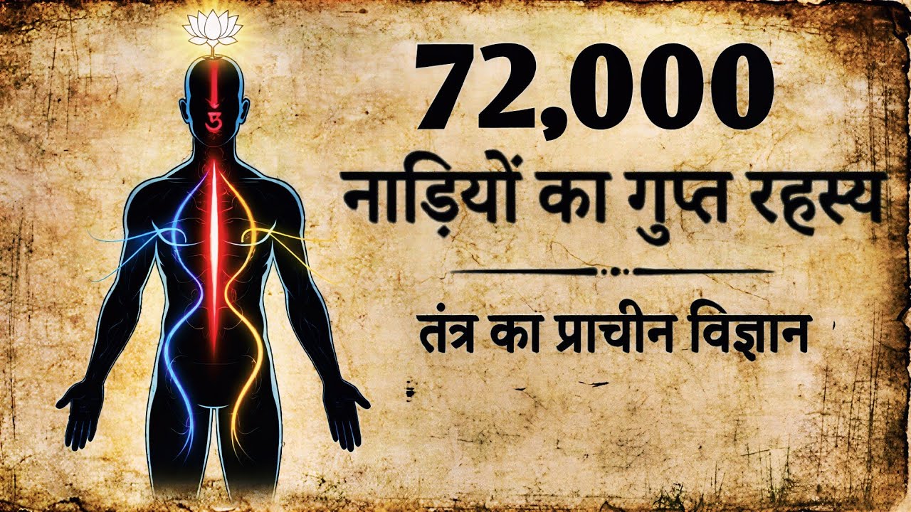 72,000 नाड़ियों का रहस्य: क्या आपके शरीर में यह ऊर्जा-जाल सच में मौजूद है?