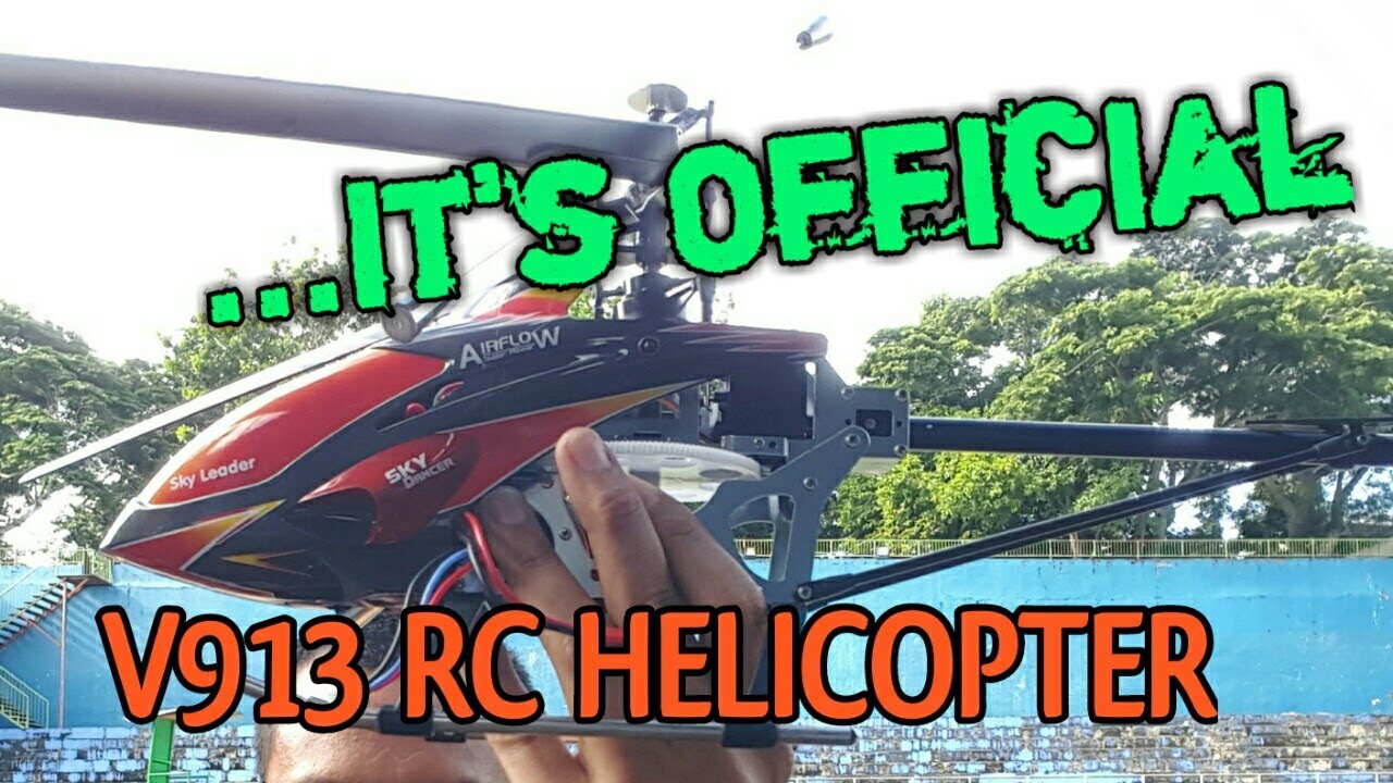 Wltoys V913 Brushless RC Helicopter Official First Flight
