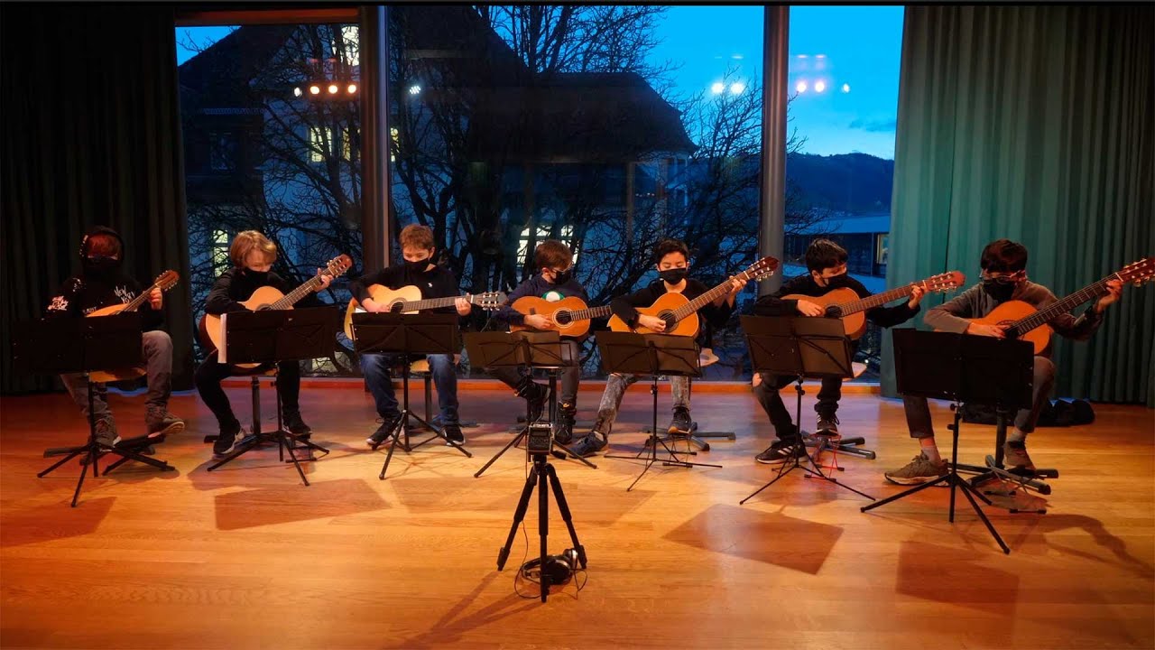 Gruppenspiel für Mandoline und Gitarre