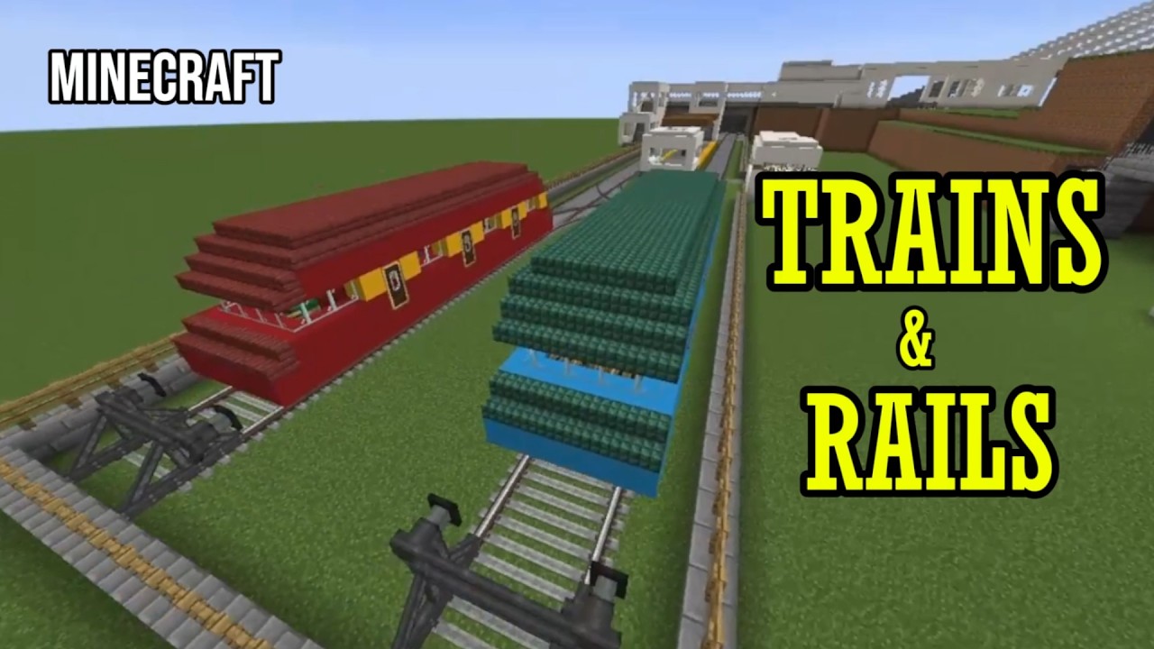 Minecraft: RAPID TRANSIT SYSTEM TRAIN RIDE And MAINTENANCE