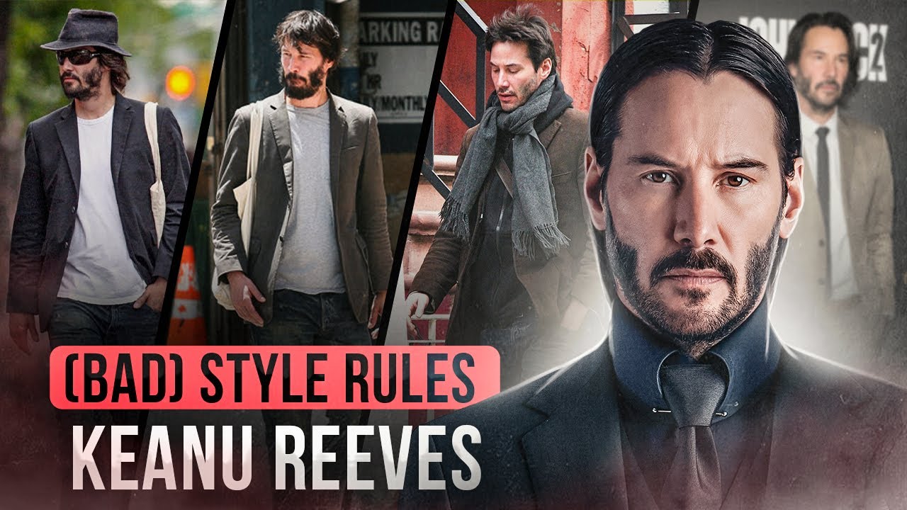 Keanu Reeves style rules.  John Wick in real life. What wears breathtaking actor Keanu Reeves?