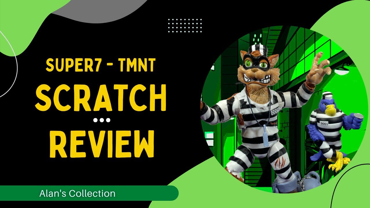 Super7 Ultimates TMNT - Scratch - REVIEW