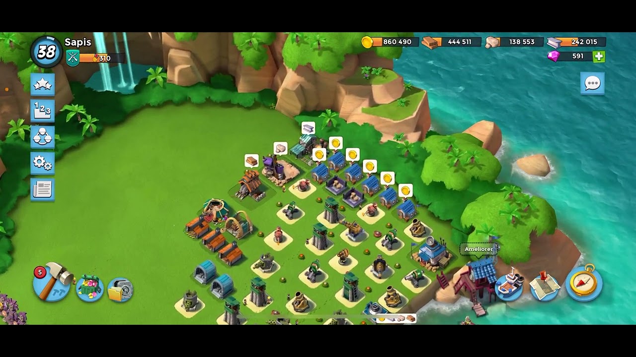 Boom Beach // R&eacute;compense Cuirass&eacute; Rank 17 FR