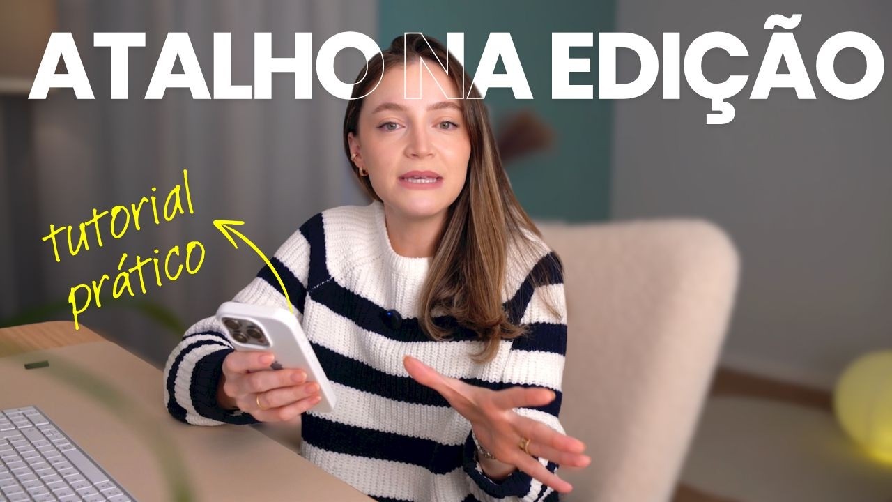 A forma MAIS SIMPLES de editar v&iacute;deos no celular (App Spring)