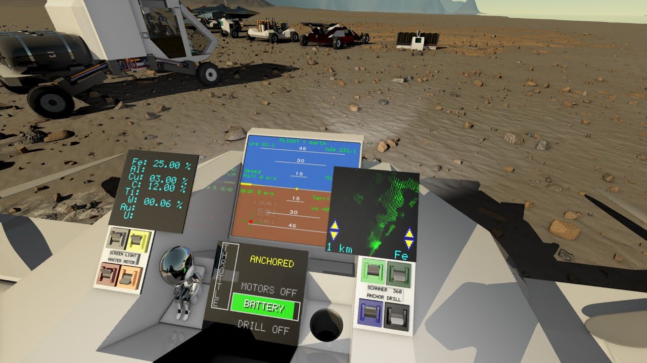 Archean - Mining Quadcopter built in Adventure Mode