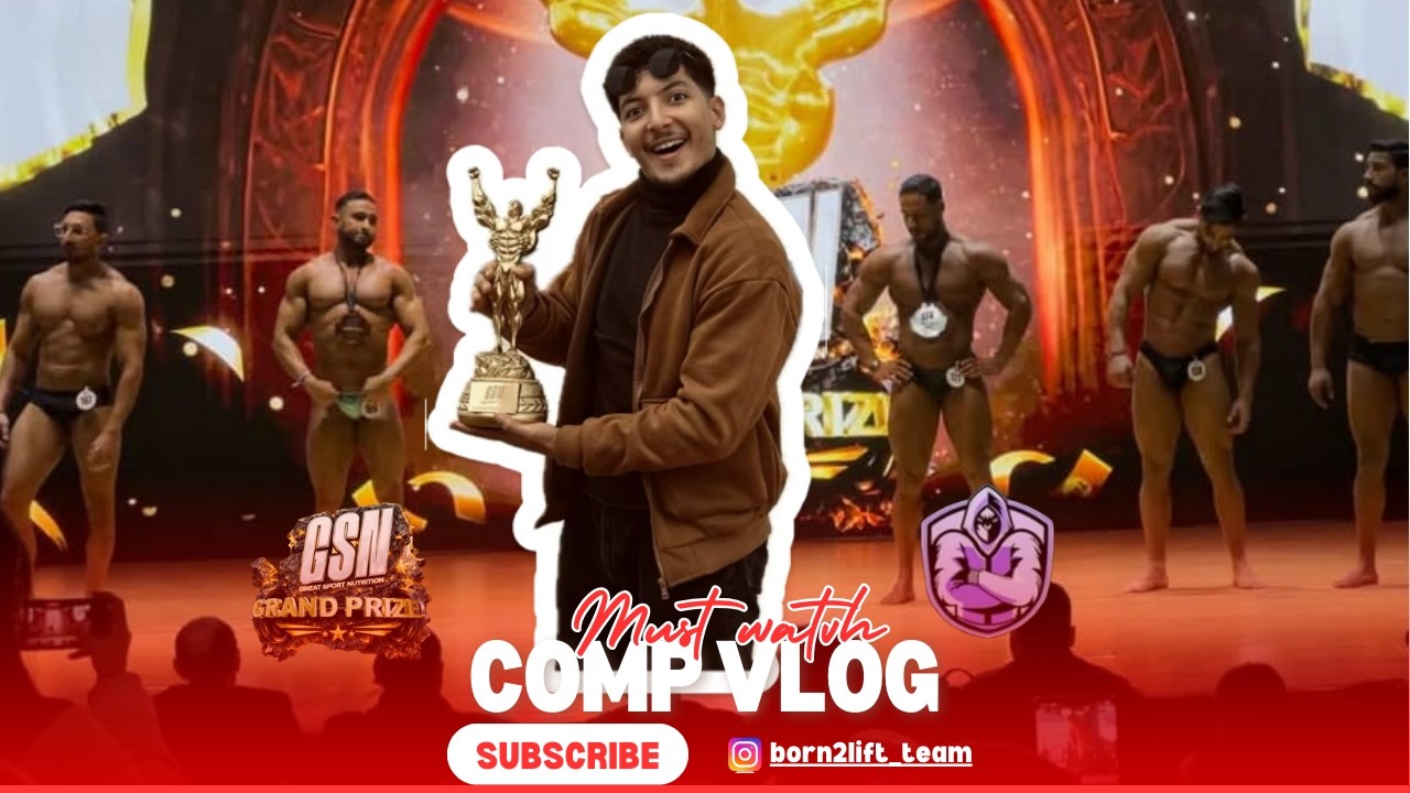 GSN GRAND PRIZES | What happened in my first bodybuilding competition - شنوا صار (naturel bio ? )