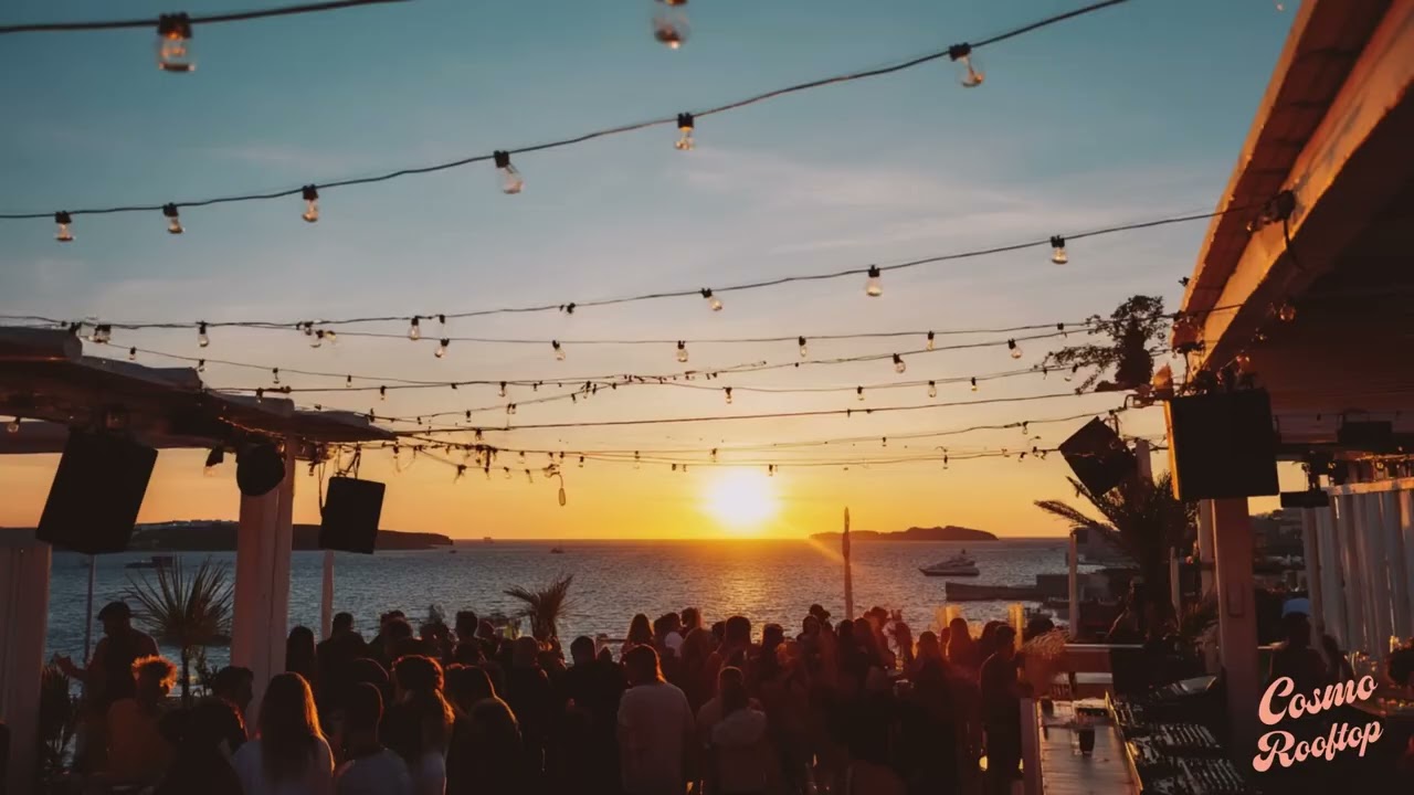 HD🎵 Balearic Deep House & Sunset Grooves Cosmo Rooftop Ibiza @MoekeGroove