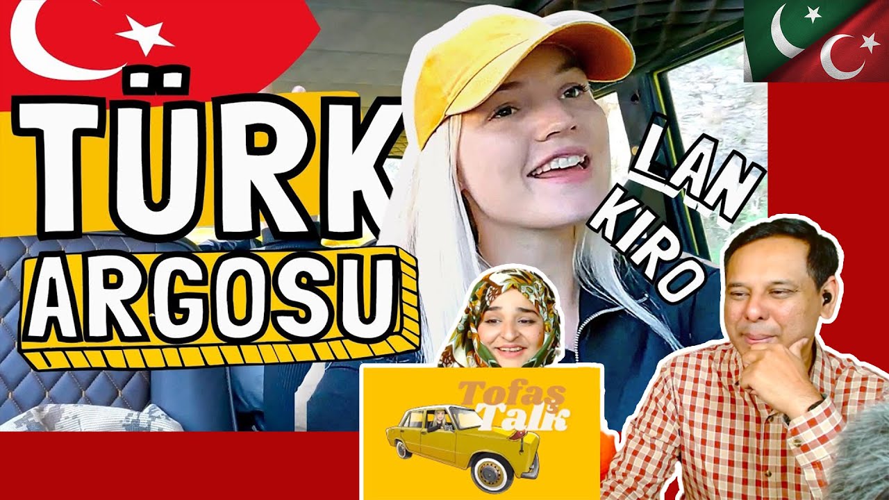 Pakistani Reaction - Türkçe argo!!  TURKISH SLANG WORDS!! | TOFAŞ TALK #2  | Travel Comic