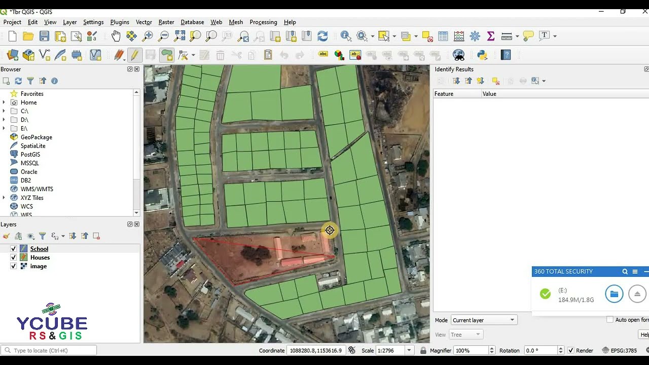 Development of a Housing Information Management System using QGIS