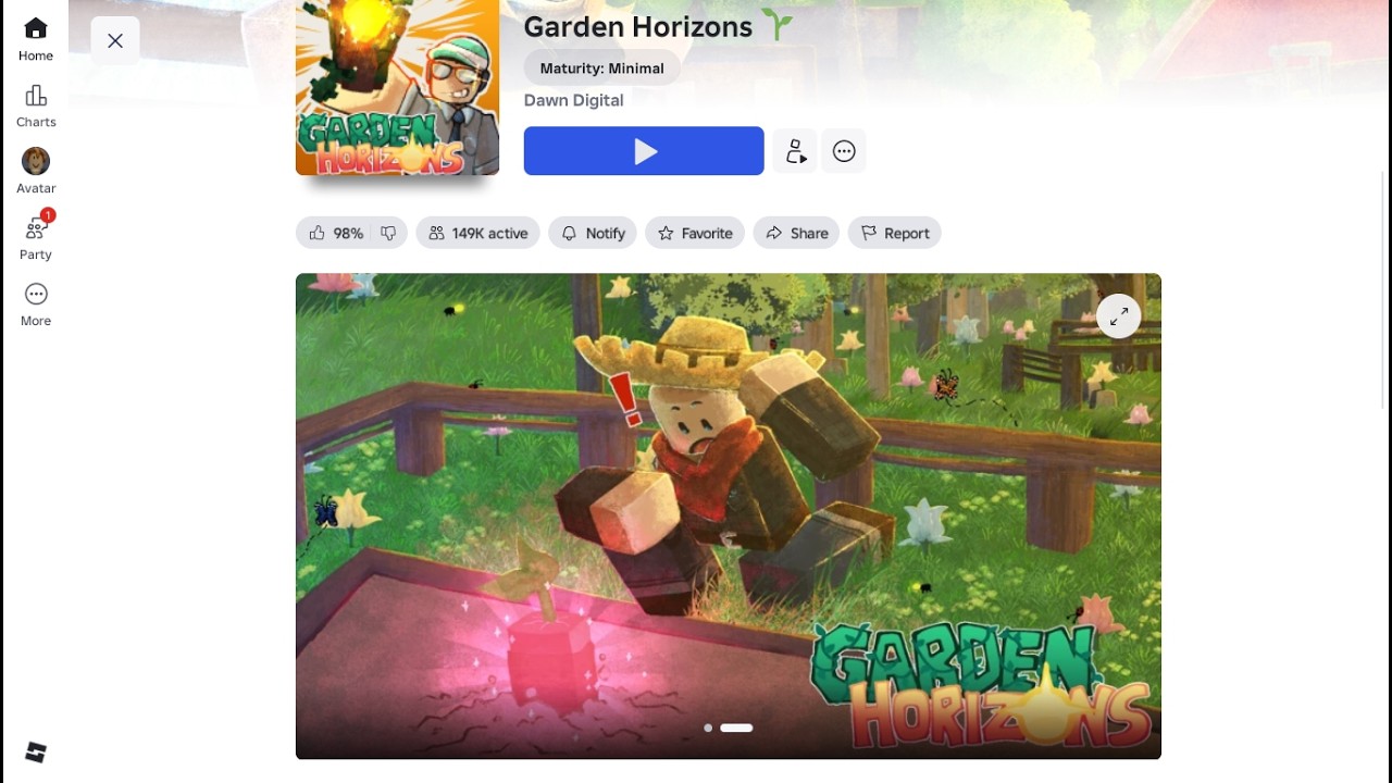 PLAYING GARDEN HORIZENS