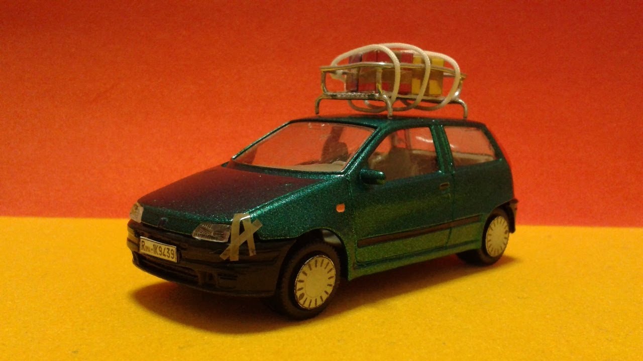 MODELLISMO - Restauro Fiat Punto (1993) [Bburago 1/43]