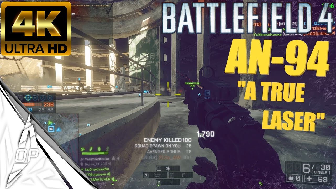 BF4 NO META WEAPONS EP.12 [AN-94] _ BATTLEFIELD 4 PC GAMEPLAY [4K 60FPS] #4k #bf4 #60fps #an94