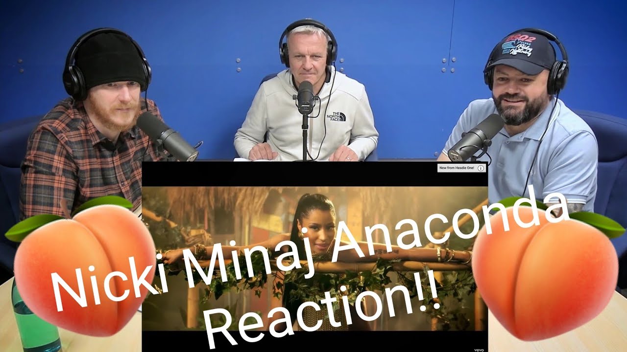 Nicki Minaj - Anaconda REACTION!! | OFFICE BLOKES REACT!!