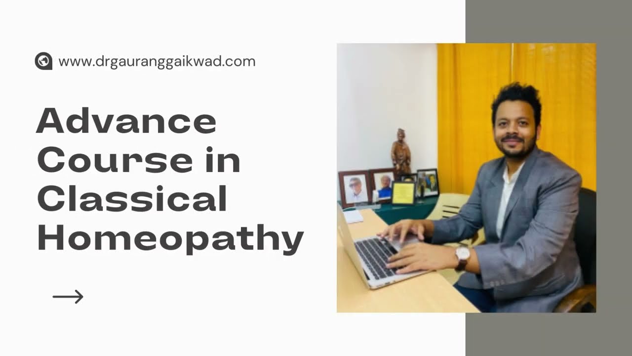 Advance Course in Classical Homeopathy