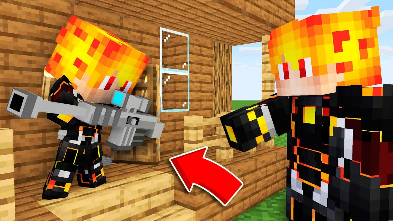 ПОДАРИЛ СЫНУ ЗАПРЕЩЕННОЕ ОРУЖИЕ НА НОВЫЙ ГОД В МАЙНКРАФТ ! Алексбой Minecraft