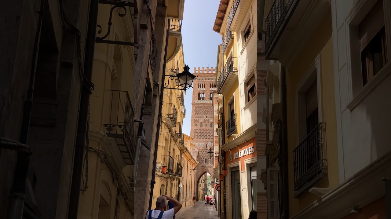 Teruel. Arag&oacute;n. #teruel #aragon #espa&ntilde;a #spain #испания #теруэль #арагон #башня #spain  #улица