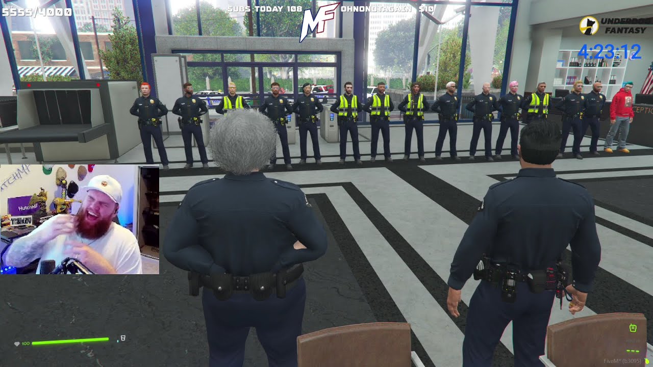 Hutch Breaks watching Brian Knight Address the PD on how to do Traffic Stops | Prodigy RP 2.0