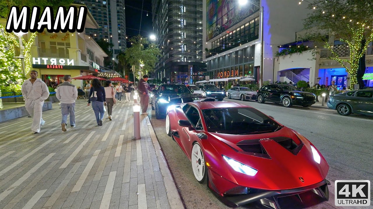 Miami Design District - Night Luxury & Art Vibes
