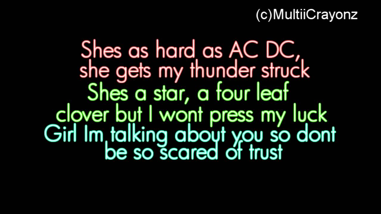 Down With Webster - Your Man Lyrics