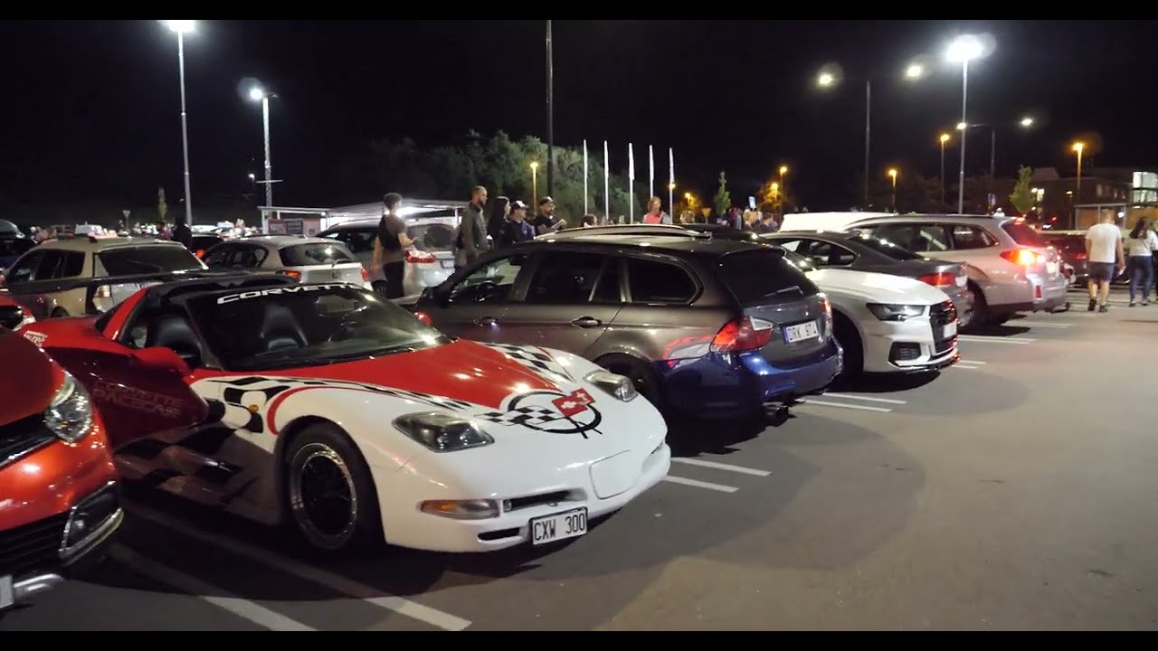Awesome walktrough of a Swedish carmeet in the summer of 2022