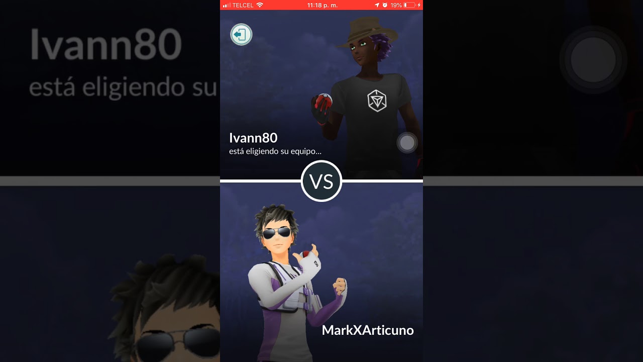 Pvp liga master ball MarkxArticuno vs Ivann80