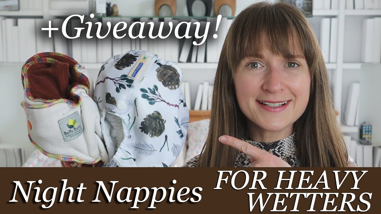 BEST NIGHT CLOTH NAPPIES FOR HEAVY WETTERS | REUSABLE DIAPERS | ALINA GHOST