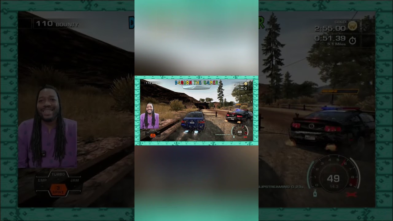Ford Shelby GT500  epic Police Interceptor Chase Through Tunnels 
