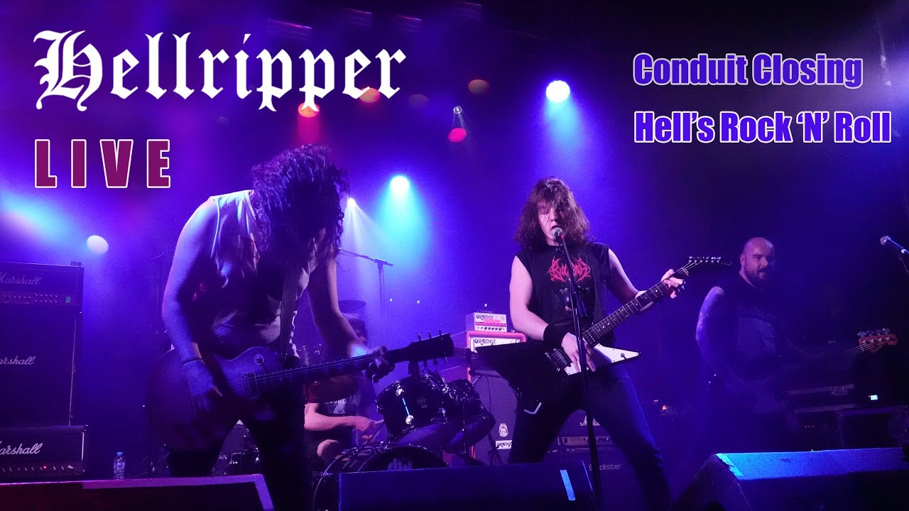 HELLRIPPER - Conduit Closing / Hell's Rock 'N' Roll (LIVE 2019)