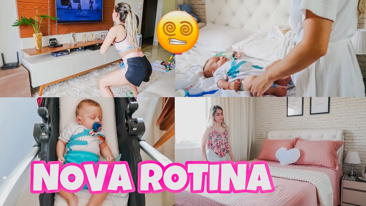 MINHA NOVA ROTINA COM MEU BEBÊ DE 3 MESES ❤️