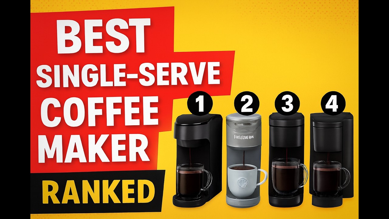 4 Best Single-Serve Coffee Makers for Small Spaces (Ranked!)
