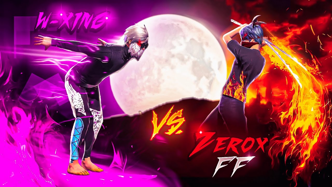 @W-XinGofc 🇮🇩  Vs Zerox FF🇳🇵| ICE WALL🧊 Vs SPINNER WALL🌪️Nepal Vs Indonesia