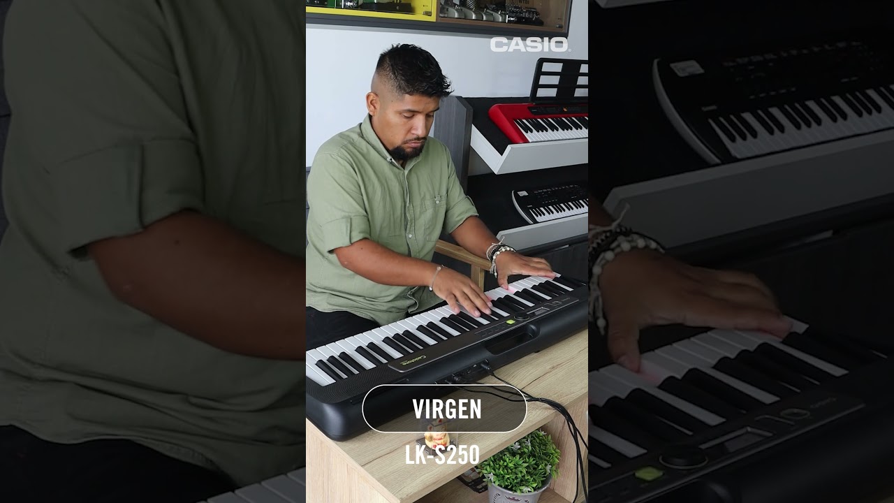 Casio LK-S250 - Virgen (#shorts )