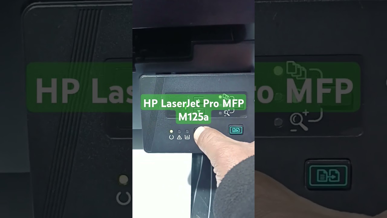 Hp Laserjet pro MFP M125a Configuration page #hpsupport #hpprinter #viralvideo #shorts #foryou