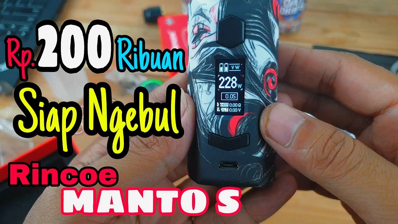 Unboxing Paket MURAH Siap Ngebul RONCOE MANTO S