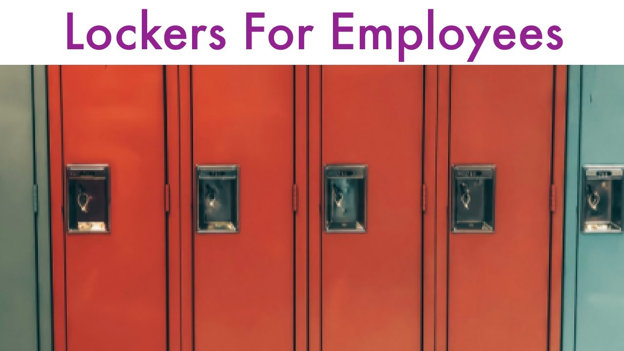 CELPIP Speaking Part 5: CLB 5-6 Analysis: Lockers for Employees