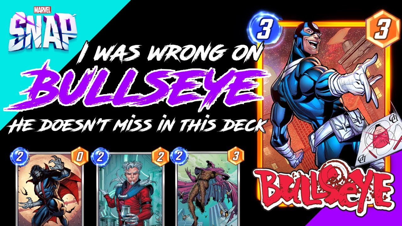 I Tried and Failed with Bullseye… Then Found the Perfect Deck! | Marvel Snap