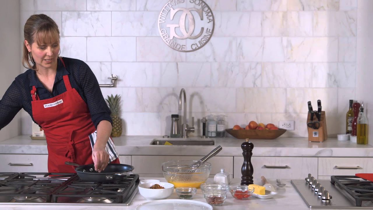 How to Cook a Frittata with Calphalon Elite | Williams-Sonoma