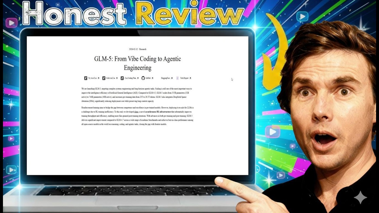 GLM-5 745B Parameter AI Review: Performance & Testing Overview