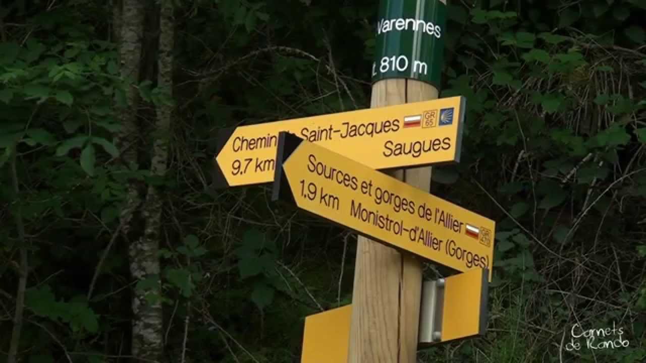Carnets de rando GR470 Gorges de l'Allier - l'intégrale