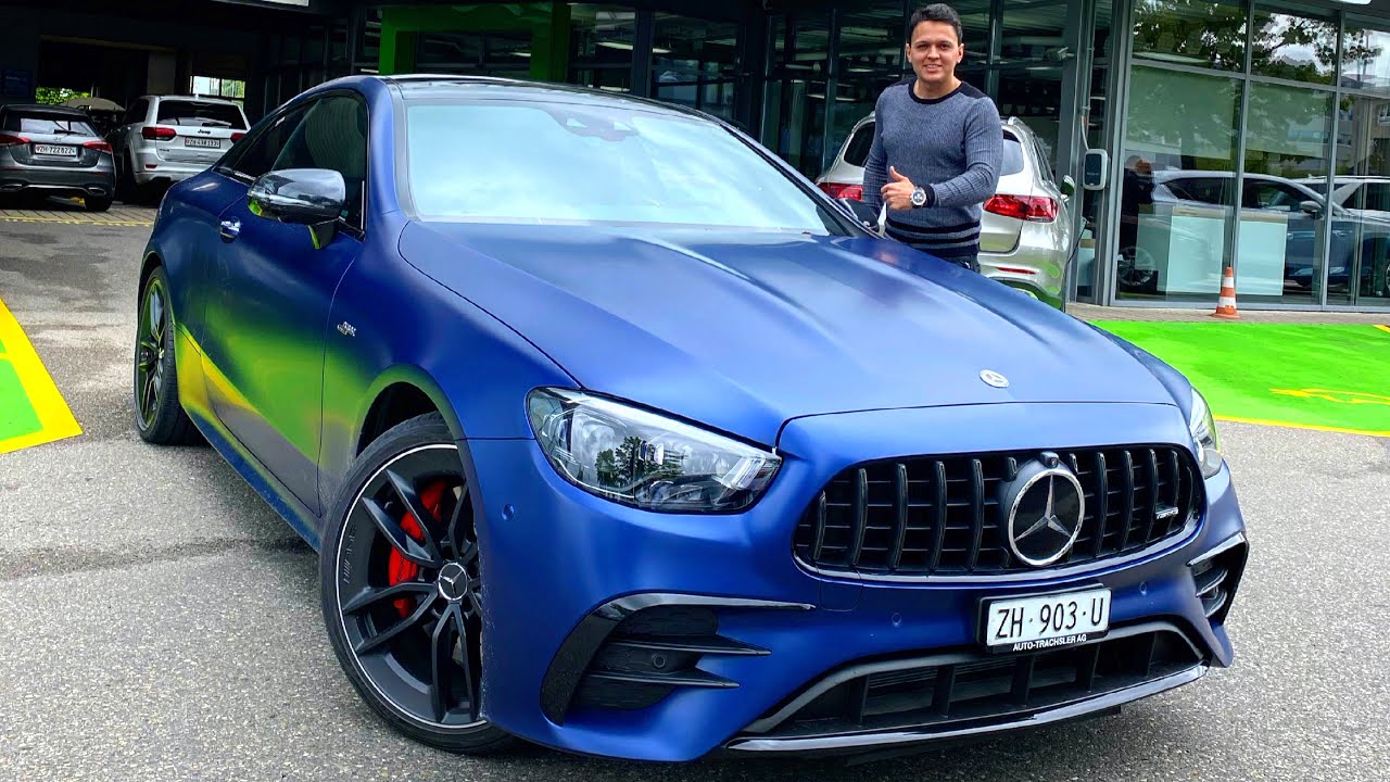 Mercedes AMG E53 Coupe 2021 года — обзор полного привода НОВОГО E-класса, звука, интерьера и экст...