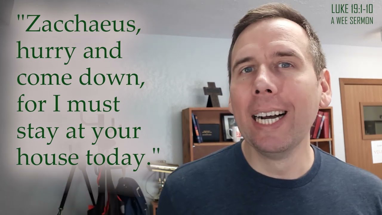 Luke 19:1-10 in three minutes, 