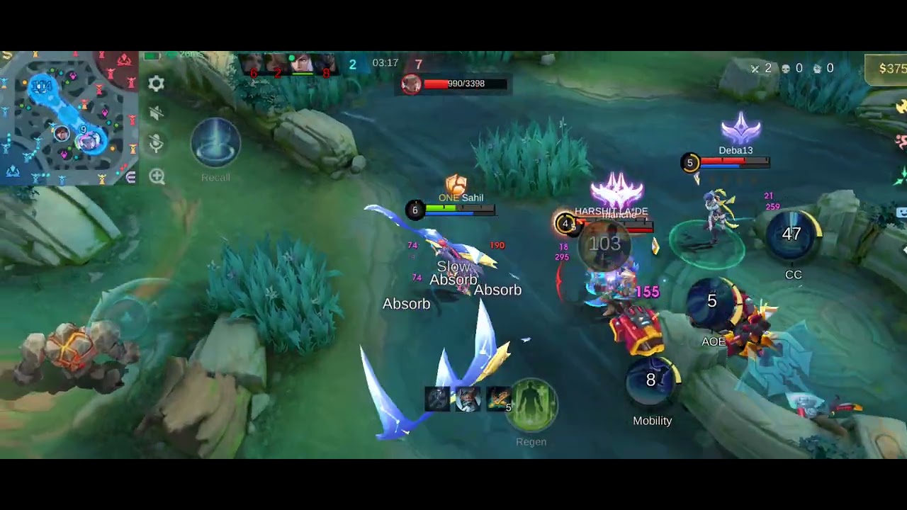 Over power SILVINA | 1st GAME OF THE SEASON| MLBB