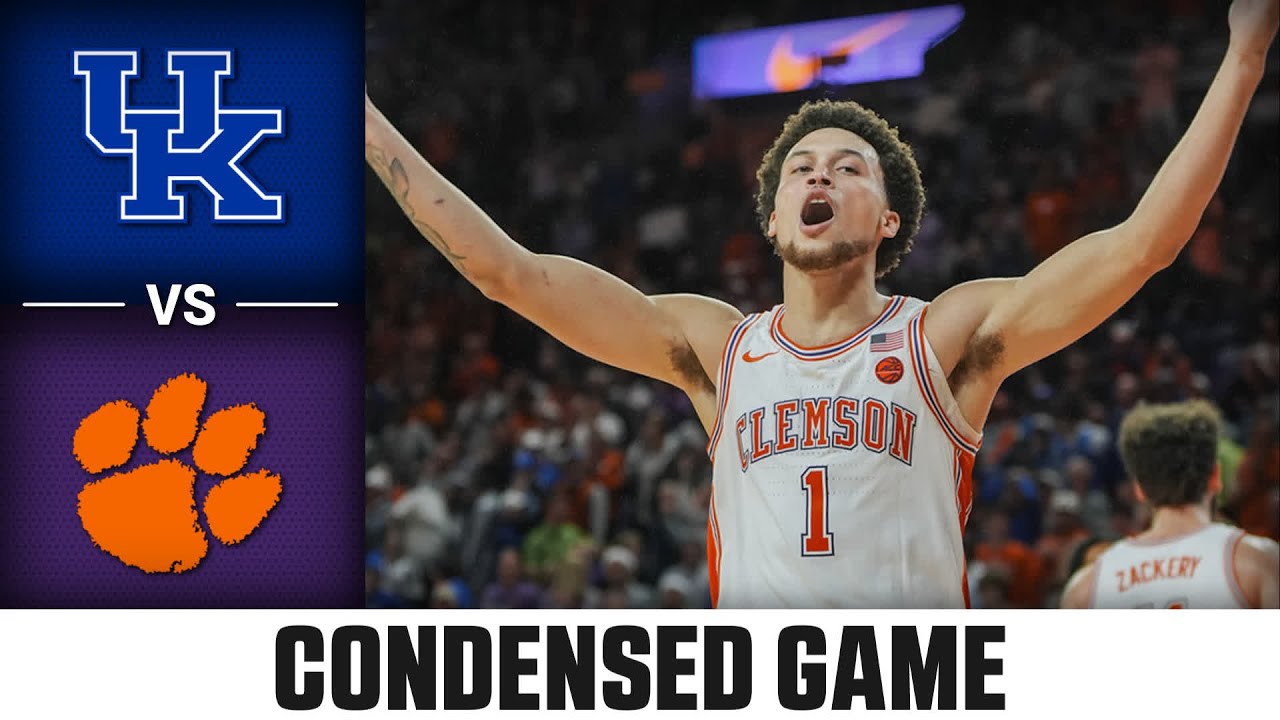 Kentucky vs. Clemson Condensed Game | 2024-25 ACC Men's Basketball