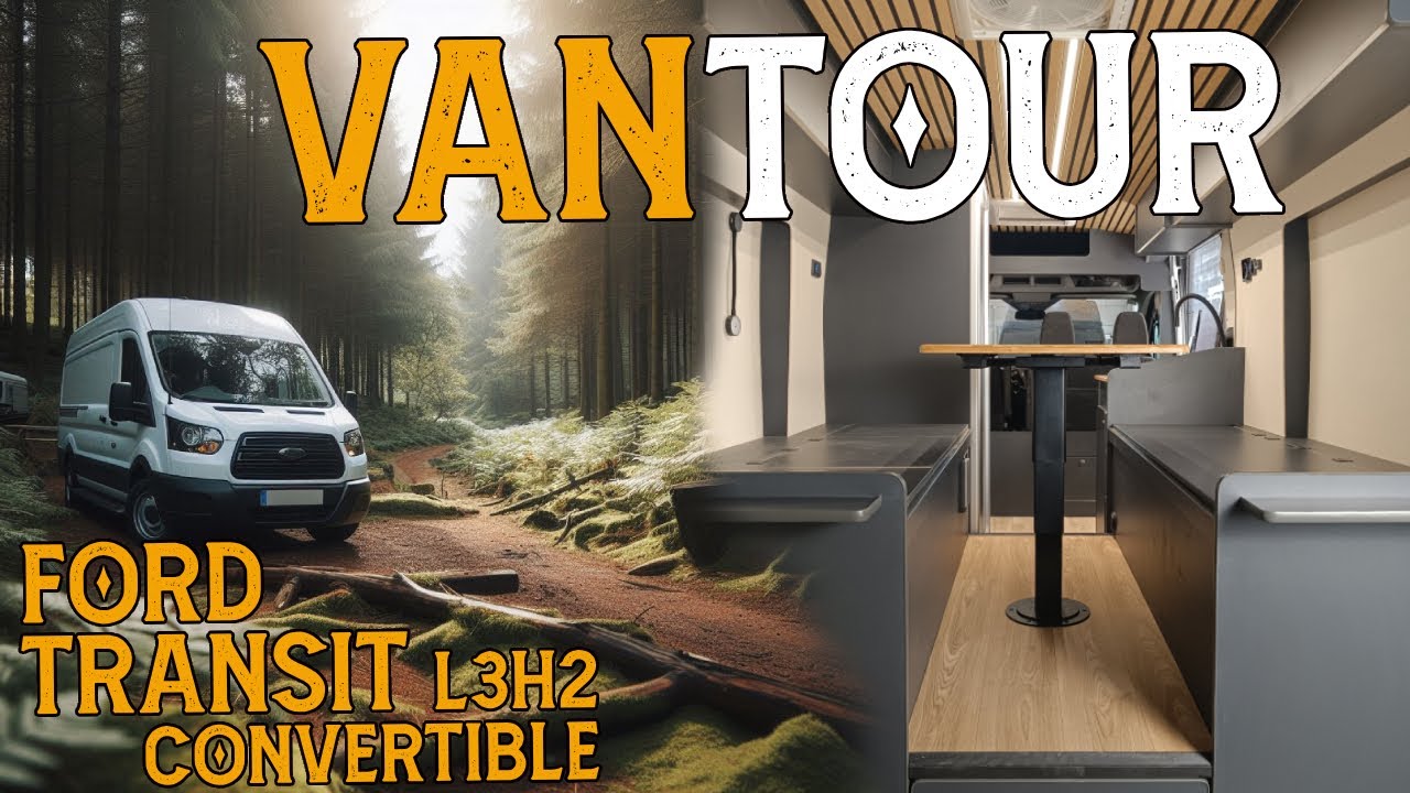 🟢VANTOUR FORD TRANSIT MODULAR | DOS ALTURAS | DOS MESAS | FULL EQUIP