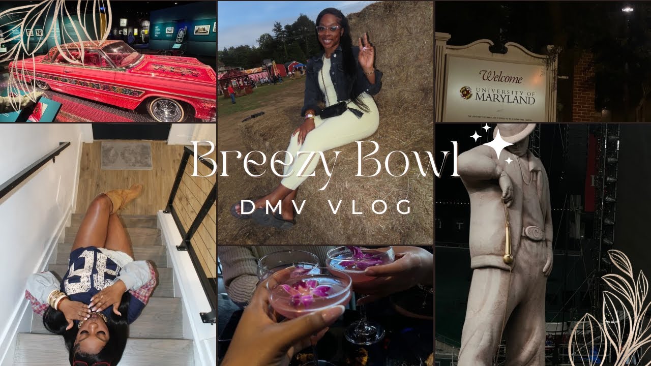 VLOG : 72 hours in DC ~ Breezy Bowl, Pumpkin Patch & Football ~