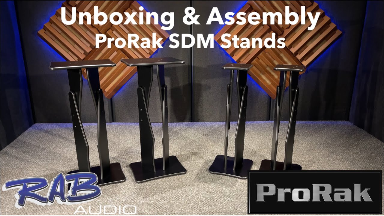 ProRak SDM Stands Unboxing & Assembly